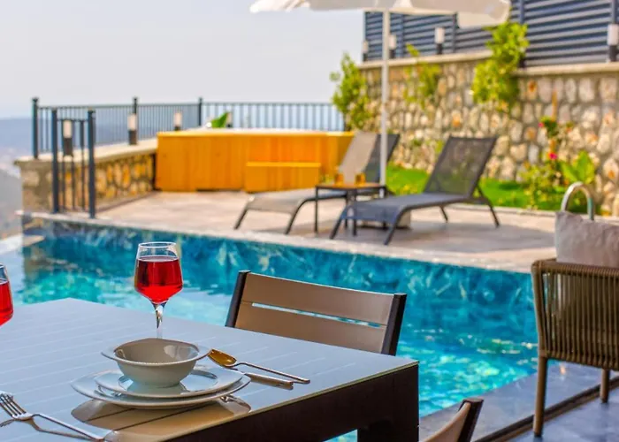 Uzumlu Village 1 Bedroom 2335 Villa Kalkan