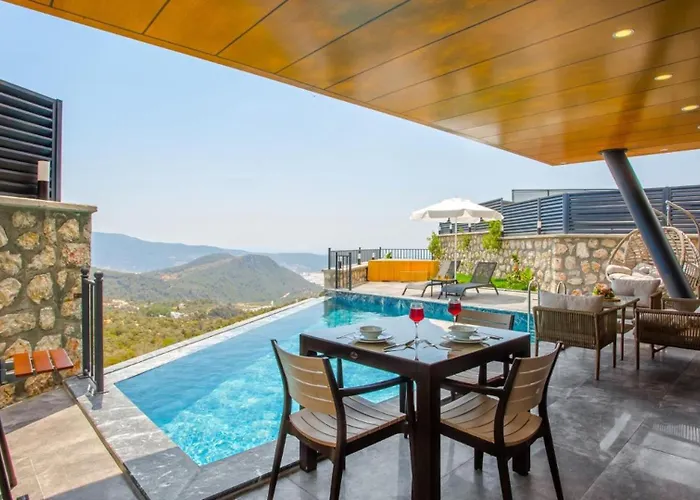 Uzumlu Village 1 Bedroom 2335 וילה קלקן